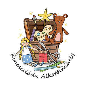 A Kincsesláda Alkotóműhely logoja